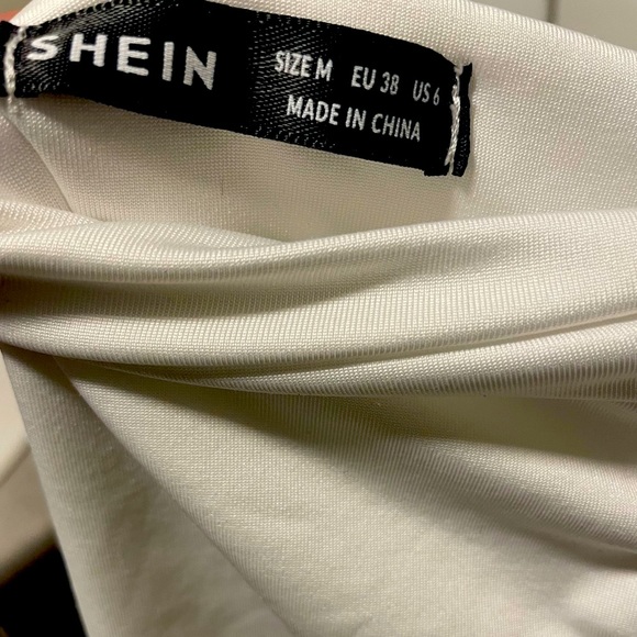 White Ruched Backless Halter Bodycon Dress - Picture 1 of 3